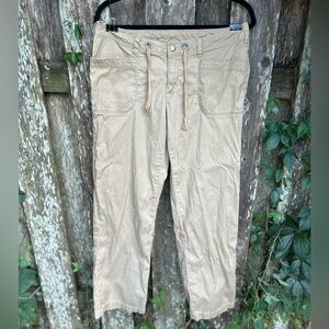 The North Face Khaki Drawstring Pants